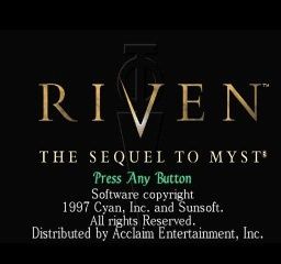 Riven: The Sequel To Myst screenshot 3 for Playstation